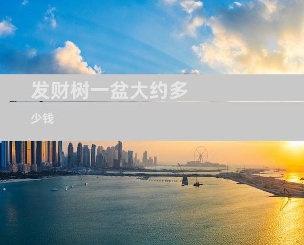 发财树一盆大约多少钱
