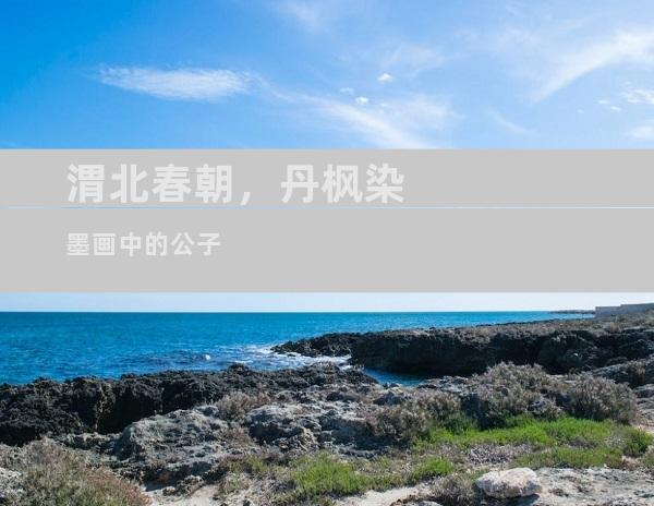 渭北春朝，丹枫染墨画中的公子