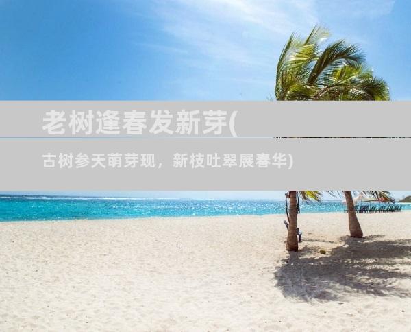 老树逢春发新芽(古树参天萌芽现，新枝吐翠展春华)